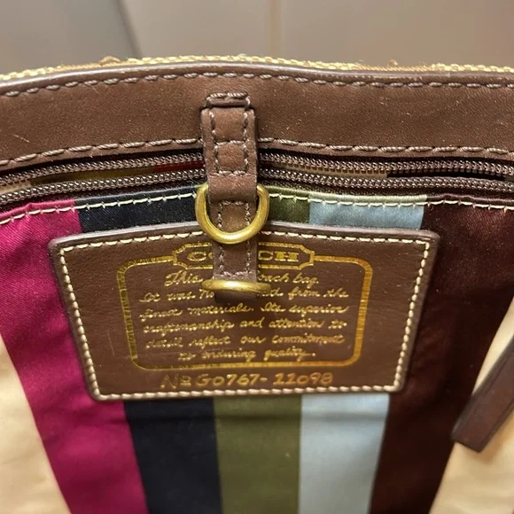 Coach Logo Handbag - Picture 7 of 8